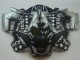 1995-1996 Honda CBR600 F3 Motorcycle Fairings - Silver Glossy Black SevenStars