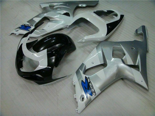 2001-2003 Suzuki GSXR 600/750 Motorcycle Fairings - Yellow Glossy Black