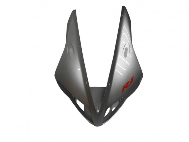 2002-2003 Yamaha YZF R1 Motorcycle Fairings - Silver Matte Black