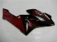 2004-2005 Honda CBR1000RR Motorcycle Fairings - Glossy Black Red Flame