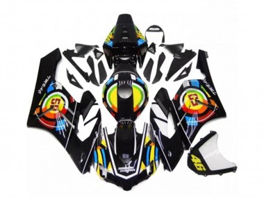 2004-2005 Honda CBR1000RR Motorcycle Fairings - Glossy Black Yellow Green Red 46