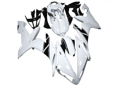 2004-2006 Yamaha YZF R1 Motorcycle Fairing - White Black