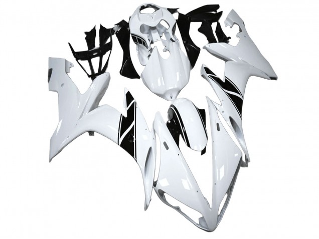 2004-2006 Yamaha YZF R1 Motorcycle Fairing - White Black