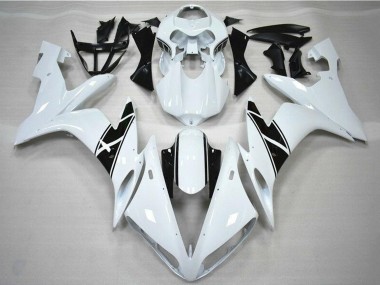 2004-2006 Yamaha YZF R1 Motorcycle Fairing - White Black