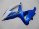 2008-2010 Suzuki GSXR 600/750 Motorcycle Fairings - White Blue
