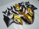 2009-2016 Suzuki GSXR 1000 Motorcycle Fairings - Gold Matte Black