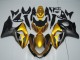 2009-2016 Suzuki GSXR 1000 Motorcycle Fairings - Gold Matte Black