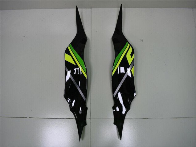 2013-2018 Kawasaki ZX6R Motorcycle Fairings - Green Yellow Glossy Black Matte Black