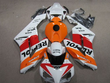2004-2005 Honda CBR1000RR Motorcycle Fairings - White Orange Red Black Repsol