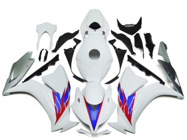 2012-2016 Honda CBR1000RR Motorcycle Fairings - White Blue Red Silver