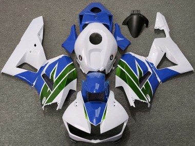 2013-2023 Honda CBR600RR Motorcycle Fairings - White Blue Green