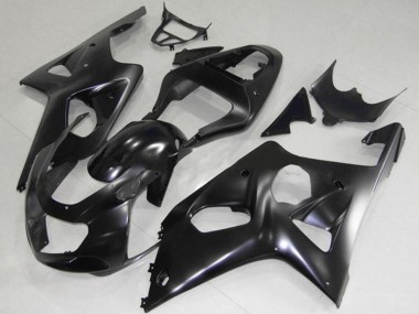 2000-2002 Suzuki GSXR 1000 Motorcycle Fairings - Matte Black