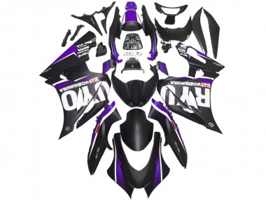2017-2024 Suzuki GSXR 1000 Motorcycle Fairings - Matte Black Purple