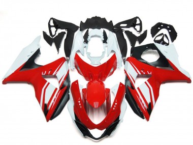 2009-2016 Suzuki GSXR 1000 Motorcycle Fairings - White Red Black