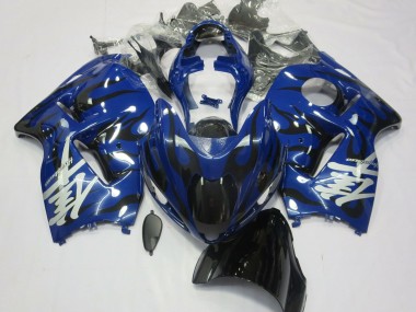 1996-2007 Suzuki GSXR 1300 Motorcycle Fairings - Deep Blue