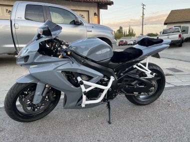 2006-2007 Suzuki GSXR 600 / GSXR 750 Motorcycle Fairing Kits - Nardo Grey