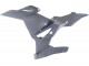 2024-2025 Kawasaki Ninja 500 EX500R Motorcycle Fairings - Nardo Grey