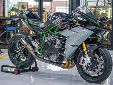 2015-2022 Kawasaki Ninja H2 Motorcycle Fairings - Grey