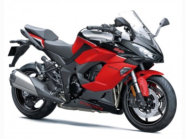 2020-2025 Kawasaki Z1000SX Motorcycle Fairings - Black Red Ninja