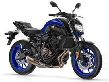 2012-2017 Yamaha MT07/FZ07 Motorcycle Fairings - Blue Black
