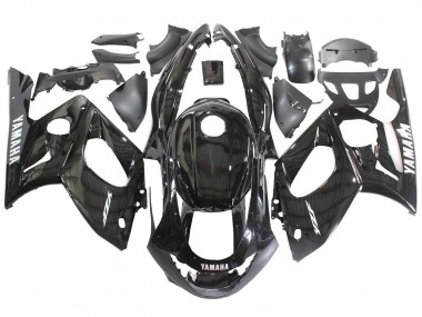 1996-2007 Yamaha YZF600R Thundercat Motorcycle Fairings - Glossy Black