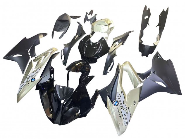 2015-2016 BMW S1000RR Motorcycle Fairing - Silver Glossy Black Matte Black