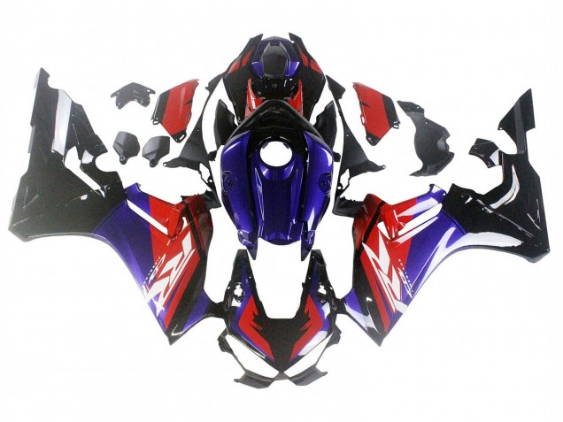 2017-2023 Honda CBR1000RR Motorcycle Fairings - Red Blue Glossy Black