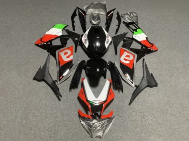 2012-2018 Aprilia RS4 50 125 Motorcycle Fairings - White Green Red Glossy Black