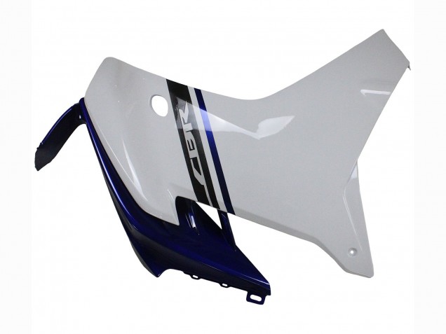 2011-2013 Honda CBR600F Motorcycle Fairings - White Blue