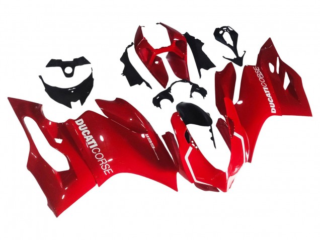 2011-2014 Ducati 1199 Motorcycle Fairing - Red