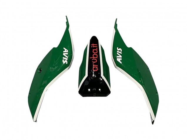 2015-2020 Ducati 959/1299 Motorcycle Fairings - White Red Green Valsir Fiamm 7