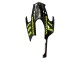 2008-2011 Honda CBR1000RR Motorcycle Fairings - Nardo Grey Fluorescent Green