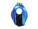 2003-2004 Honda CBR600RR Motorcycle Fairings - Blue Neon Yellow Glossy Black Shark