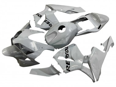 2003-2004 Honda CBR600RR Motorcycle Fairings - Silver Black Repsol