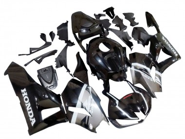 2013-2023 Honda CBR600RR Motorcycle Fairings - Silver Glossy Black