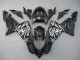 2004-2005 Kawasaki ZX10R Motorcycle Fairings - Black White
