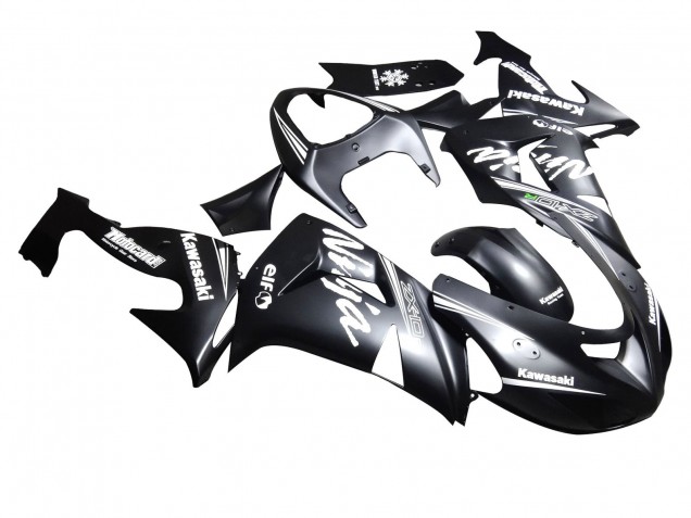 2006-2007 Kawasaki ZX10R Motorcycle Fairing - Matte Black