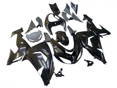 2006-2007 Kawasaki ZX10R Motorcycle Fairings - Glossy Black