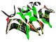 2016-2020 Kawasaki ZX10R Motorcycle Fairings - Green Yellow Red Black Elf Monster