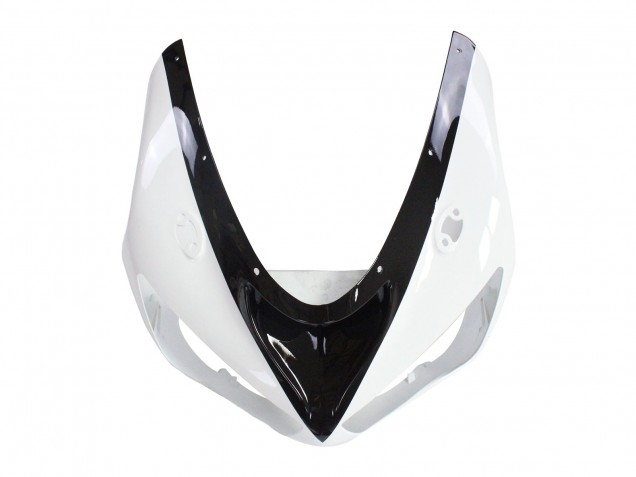 2005-2006 Kawasaki ZX6R Motorcycle Fairings - White Black Gold Ninja