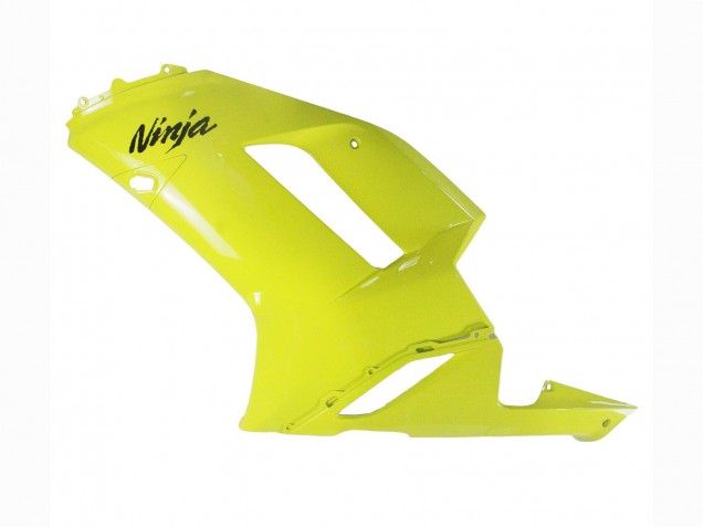 2007-2008 Kawasaki ZX6R Motorcycle Fairings - Yellow Ninja