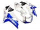2000-2002 Suzuki GSXR1000 Motorcycle Fairings - White Blue Jordan 59