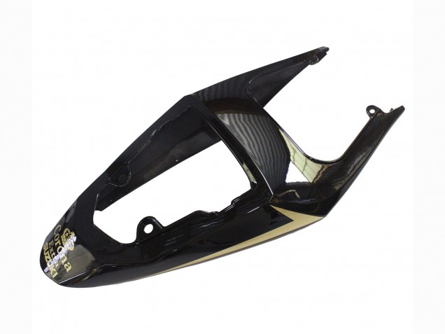 2004-2005 Suzuki GSXR 600 / GSXR 750 Motorcycle Fairings - Glossy Black Gold Corona