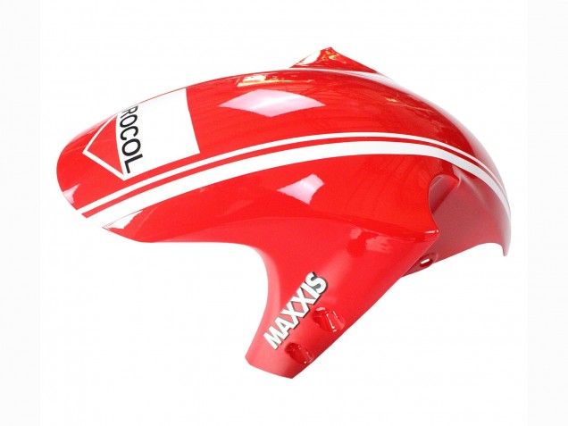 1998-1999 Yamaha YZF 1000 R1 Motorcycle Fairings - Red White Black Yellow Monster Milwaukee MAXXIS 11