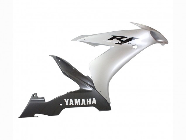 2004-2006 Yamaha YZF 1000 R1 Motorcycle Fairings - Silver Grey