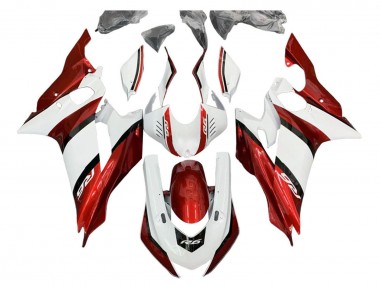 2017-2023 Yamaha YZF 600 R6 Motorcycle Fairing Kits - White Red Black