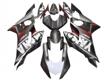 2017-2023 Yamaha YZF 600 R6 Motorcycle Fairings - Matte Black White Red