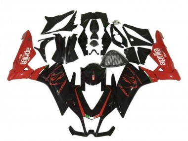 2009-2015 Aprilia RSV4 1000 Motorcycle Fairing - Black Red