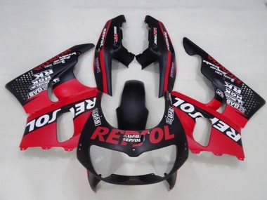 1994-1995 Honda CBR900RR 893 Motorcycle Fairings - Red Matte Black White Repsol