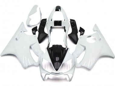 2001-2003 Honda CBR600 F4i Motorcycle Fairings - White Black